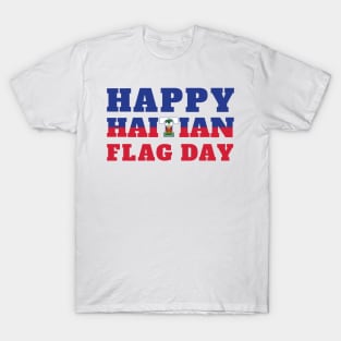 Happy Haitian Flag Day Celebration T-Shirt